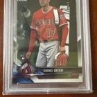 2018 Bowman Chrome Shohei Ohtani #1 Variation Carrying Bag ! PSA 9 Sharp !