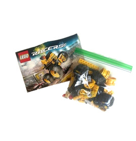 SET of 2 LEGO Racers: Nitro Predator (9095) and Bone Cruncher (9093) COMPLETE