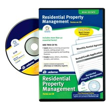 Residential Property Management Forms on CD Easy Access  Use