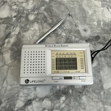 LifeLong World Band AM/FM/SW Radio 9 Bands Pocket