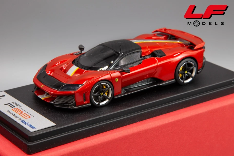1:43 Ferrari F80 Rosso Magma 2024 LS559K - Looksmart - Immagine 2 di 4