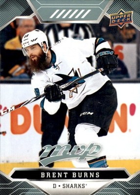 2019-20 Upper Deck MVP #7 Brent Burns - HKY