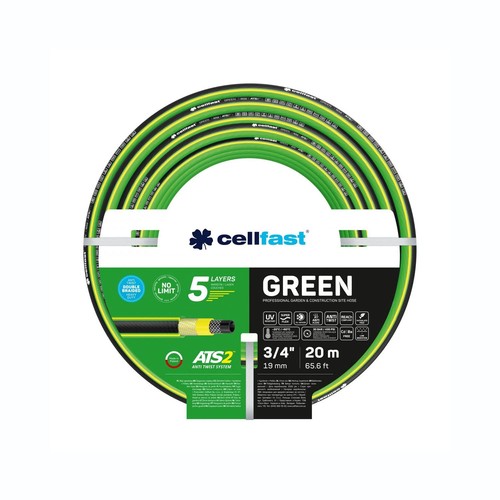 Gartenschlauch GREEN ATS2, Strapazierfähig, Flexibel, 5lagig,