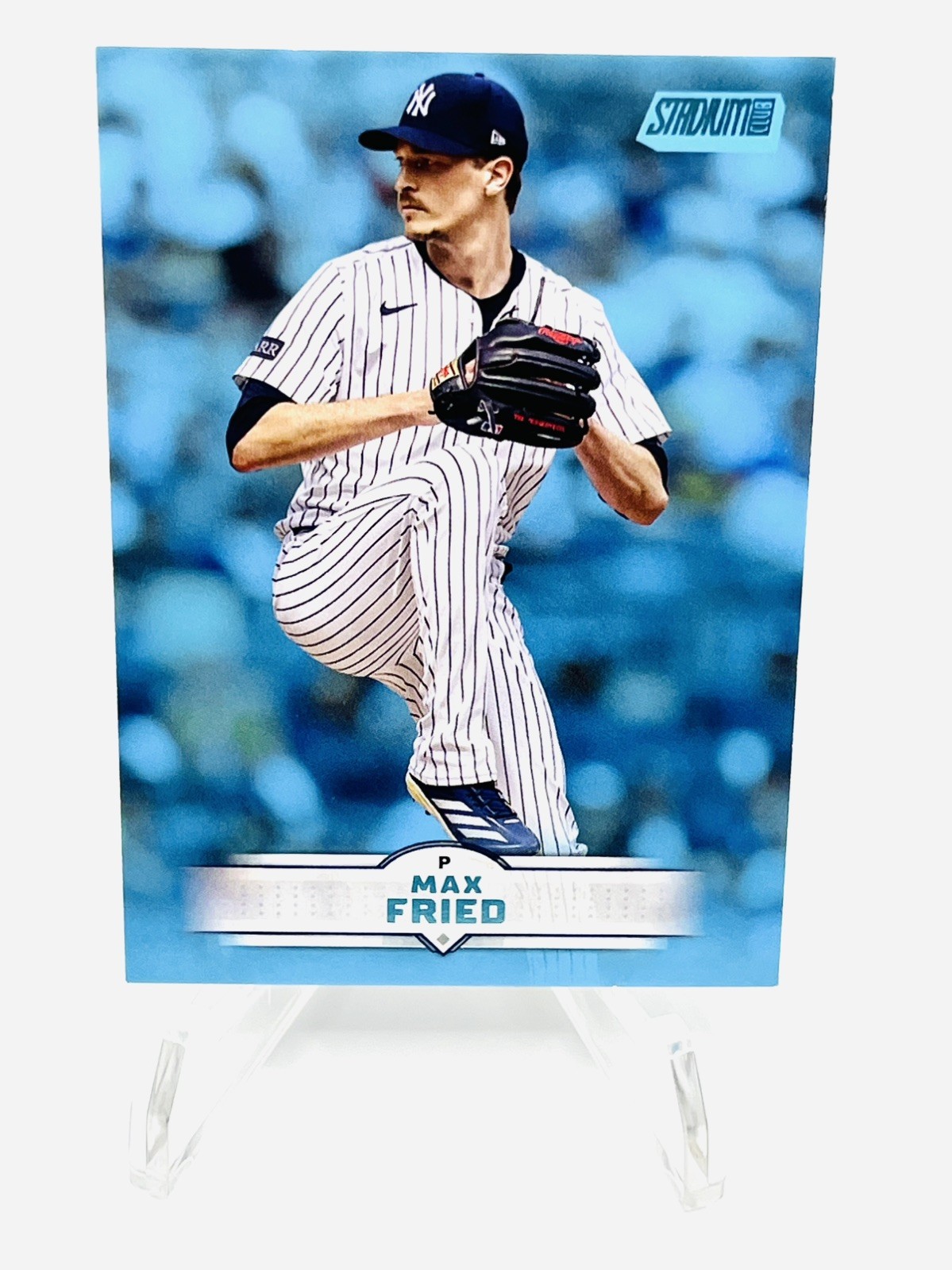 2025 Stadium Club #121 Max Fried Light Blue Foil