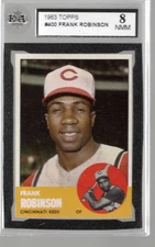 Frank Robinson 1963 Topps #400 KSA 8