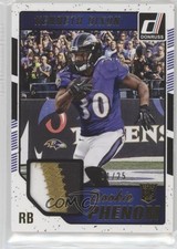 2016 Donruss Rookie Phenom Jersey Relics Prime 1/25 Kenneth Dixon #1 s7f