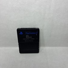 Sony PS2 Official OEM MagicGate 8mb Memory Card Genuine SCPH-10020 Untested