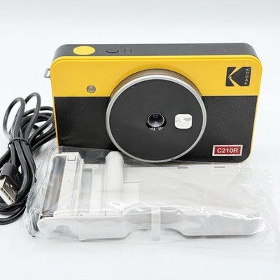 KODAK MINI SHOT 2 RETRO C210R Instant Camera & Photo Printer Bluetooth Tested