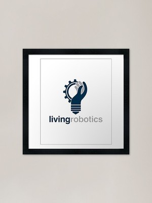 Living Robotics Gerahmter Kunstdruck Gerahmtes Wandbild Poster Leinwanddruck Bild