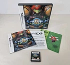 Metroid Prime Pinball Nintendo DS Video Game Manual & Inserts Tested No Rumble