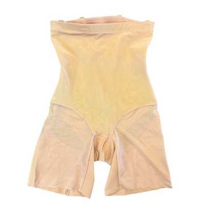Honeylove SuperPower Mid-Thigh Shaper, Beige, Size Medium *Missing Straps*