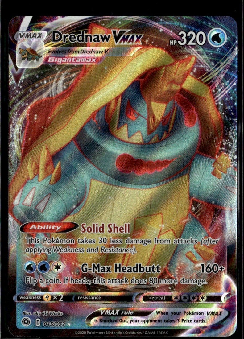 Drednaw VMAX Ultra Rare Champion's Path 15/73 NM