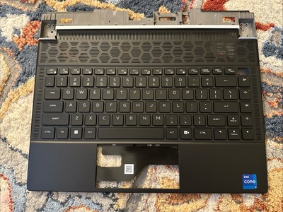 GENUINE OEM Alienware X14 R2 Palmrest W/ Backlit US Keyboard - DVDNC DVDNC Aw2