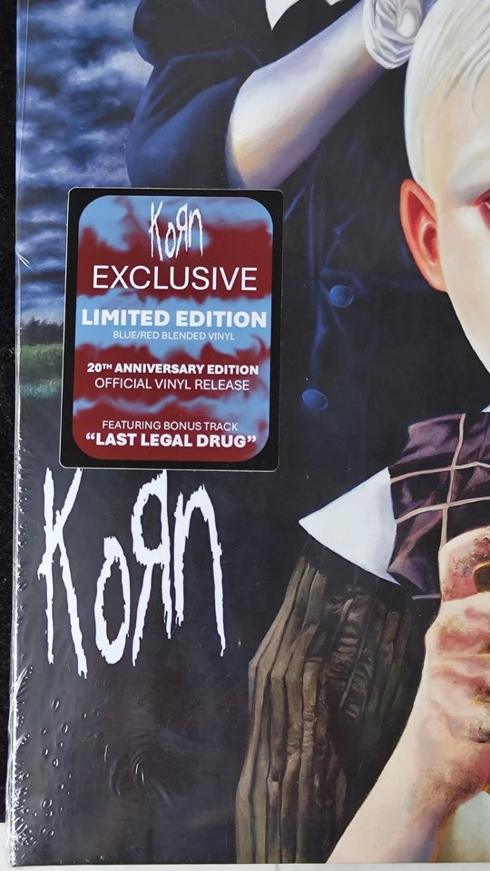 Korn - See You On The Other Side 20th Anniv - Blue / Red Vinyl LP - New & Sealed - Image 2 of 4