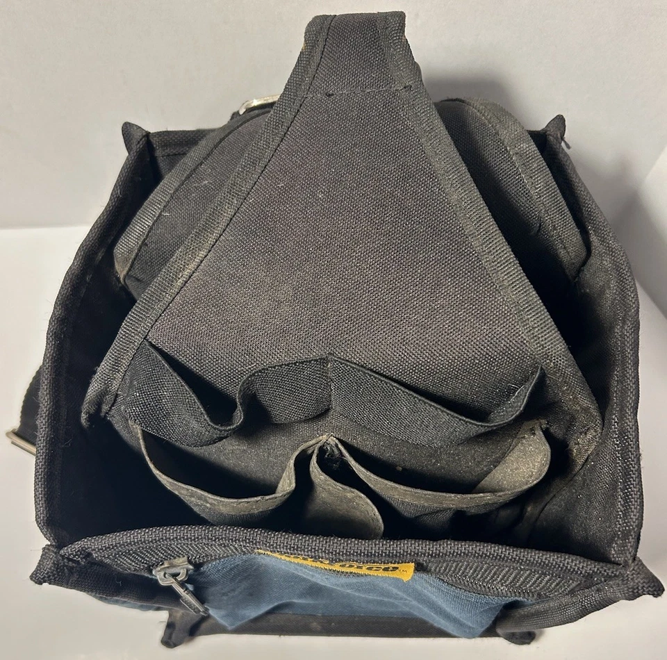 Workfoce Tool Pouch Bag Carpinter Construction Holder Pockets - Image 2 of 4