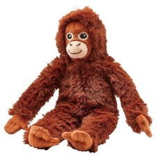 IKEA DJUNGELSKOG Orangutan Soft Toy - Brown 20cm