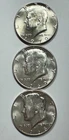 SALE 1968 1969 1970 D SMS Mint BU 40% Silver Kennedy Half Dollars 3 Coin Set!!