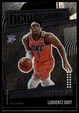 2019-20 Panini Status #10 Luguentz Dort New Beginnings Rookie