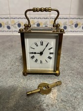 Small Antique French carriage clock in good working order and clean condition 