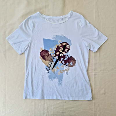 T-Shirt weiß Taifun Gr. 36 Organic
