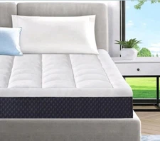 ELEMUSE 5 Inch Twin XL Mattress for Kids Adults, Cooling Gel Memory Foam Plus Pi