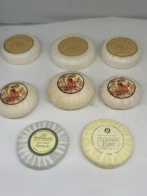 Lot 8 Luxury Hotel Soaps Mandarin French Milled Pure Soap Bar Some W Palm Oil