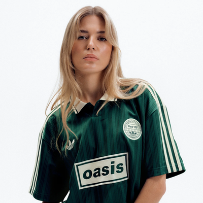 BNWT OASIS x ADIDAS Live 25 Tour Merch Football Jacquard Jersey