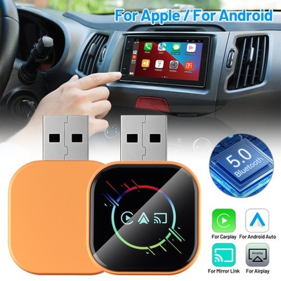Wired to Wireless CarPlay Adapter für Apple iPhone/Android Auto/AirPlay/Miracast
