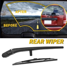 Rear Windshield & Wiper Blade Arm Set Fit JEEP 68034342AA Liberty 2008-2012