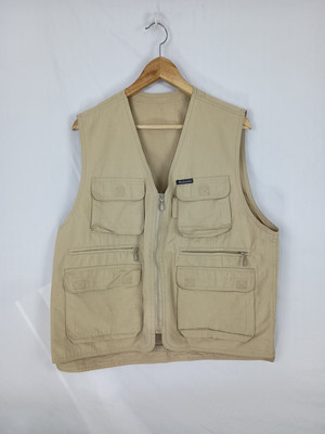 Balsam Collection Fishing Vest Tan Size 50