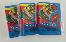 (1) Unopened Wax Pack Of 1979 Topps Football Cards - Chance at Earl Campbell RC