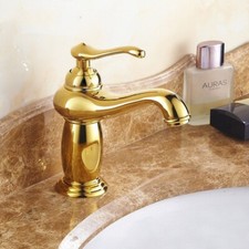 Deck Mounted Brass Single Handle Bathroom Basin Mixer Tap Faucet  mzh038
