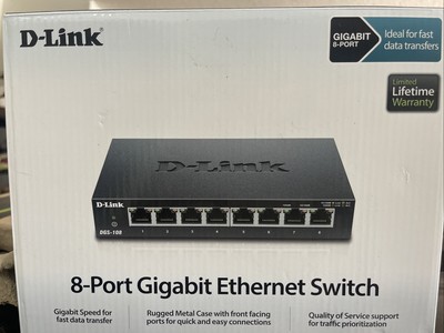 D-Link DGS (DGS-108) 8-Ports External Switch