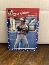 Rod Carew  2023 Donruss Baseball Retro Base Independence Day #278