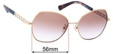 SFx Replacement Sunglass Lenses fits Coach HC 7112 - 56mm Wide