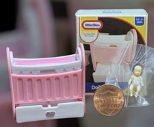 New!! MGA Miniverse Mini LITTLE TIKES Series 3…HTF…DOLL CRIB