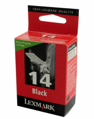 New Genuine Lexmark 14 ink Cartridge Box Z Series Z2300 Z2320 X Series X2630