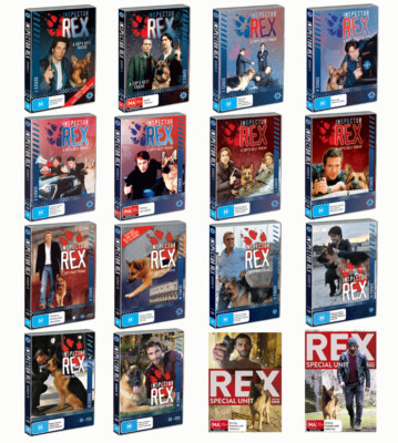 INSPECTOR REX Complete Series Season 1-18 DVD SET REX IN ROME KOMMISSAR REX NEW