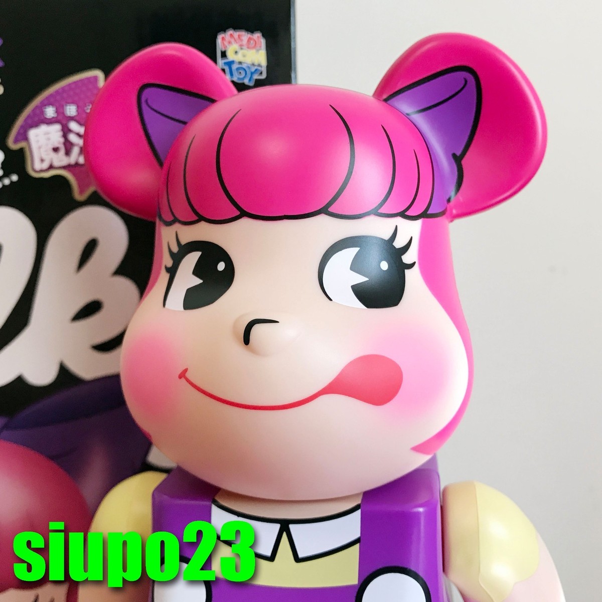 Medicom 400% + 100% Bearbrck ~ Fujiya Milky Be@r brick Peko