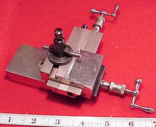 Watchmaker Jewelers G Boley Lathe Cross Slide Rest COMPOUND Germany