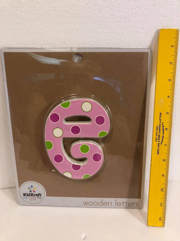 "6"" Letra Decorativa E Dulce Patrón Nuevo/Sellado Decoración de Pared ¡LINDO! Envío gratis Foto 2 de 4