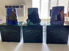 Batman and Robin figural mugs