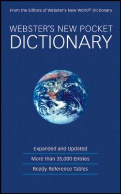 Webster's New Pocket Dictionary - Paperback By Agnes - GOOD