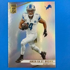 Amon-Ra St. Brown 2024 Donruss Elite Card #87 NFL Detroit Lions