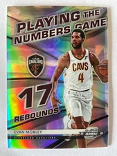 2021-22 Contenders Optic Evan Mobley Playing The Numbers Game Silver Prizm #29