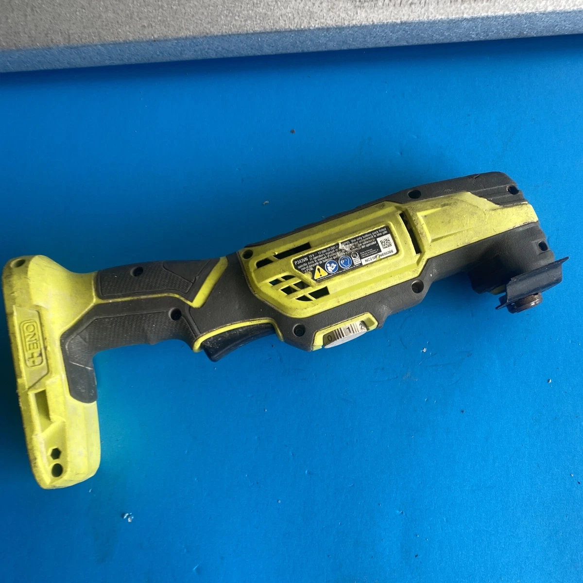 Ryobi P343VN 18V Volt One Cordless Multi Tool Used Only Body