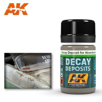 AK INTERACTIVE 675 Enamel Effect - DECAY DEPOSIT FOR ABANDONED VEHICLES 35ml