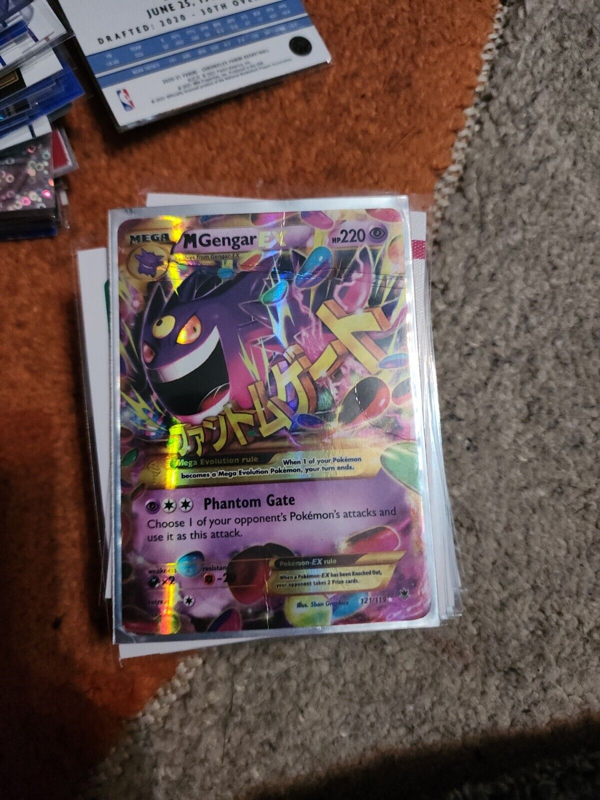 M Gengar Ex Pokemon Card -   Pokemon cards, Cool pokemon