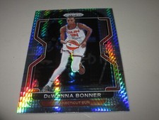DEWANNA BONNER SIGNED AUTOGRAPHED 2022 PANINI HYPER PRIZM SP WNBA CARD # 35