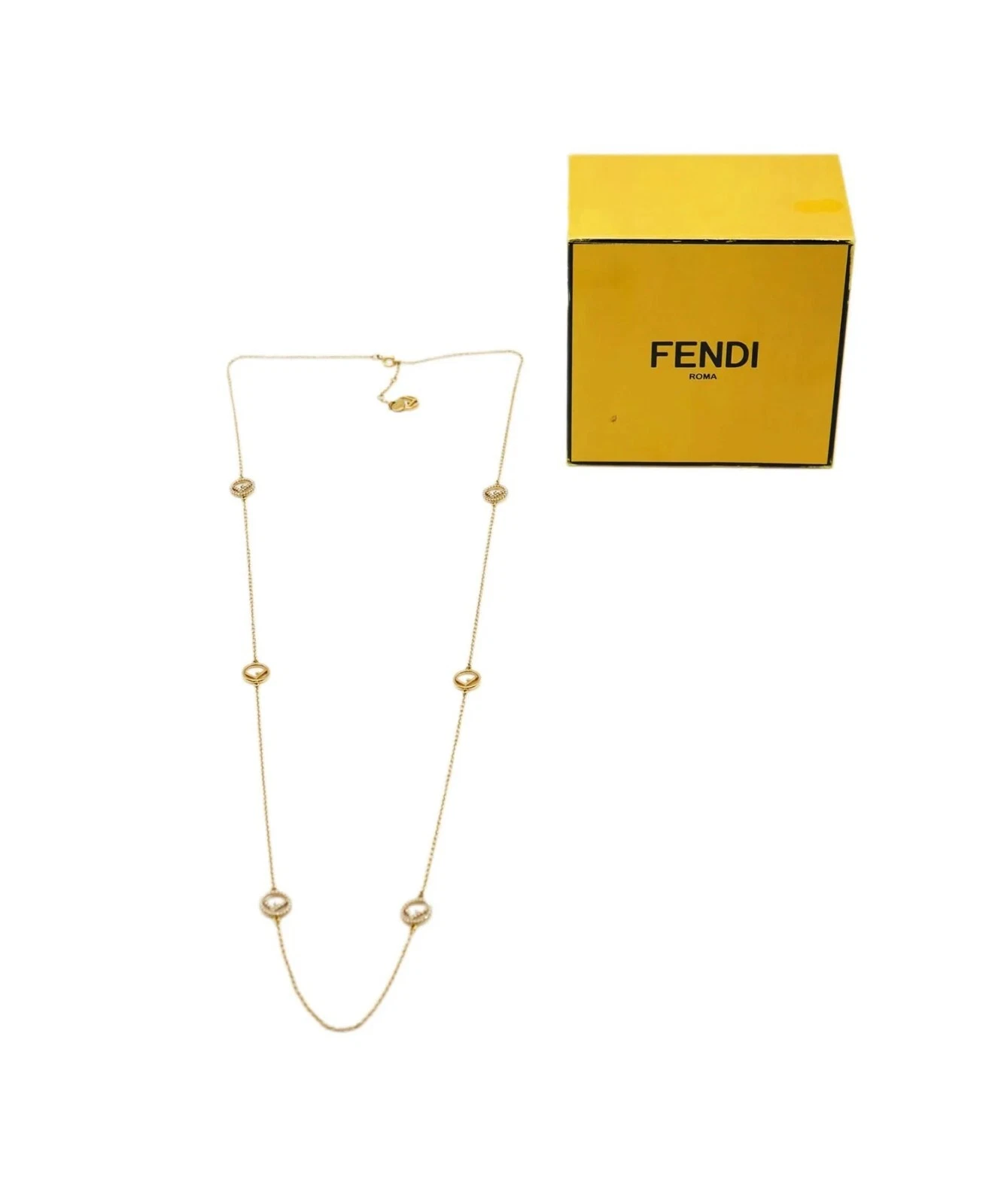 NUOVA COLLANA DIAMONTE MOTIVO FENDI F 8AG734 6DM